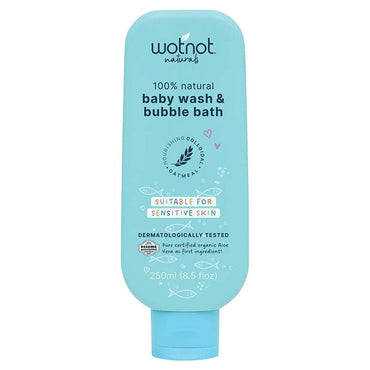 Wotnot Baby Wash and Bubble Bath 250ml